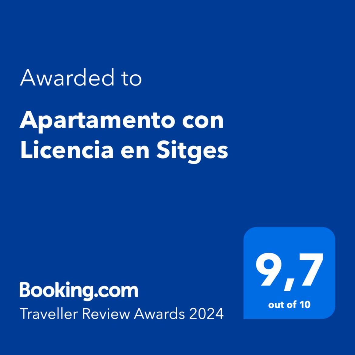 Apartamento Con Licencia En シッチェス エクステリア 写真